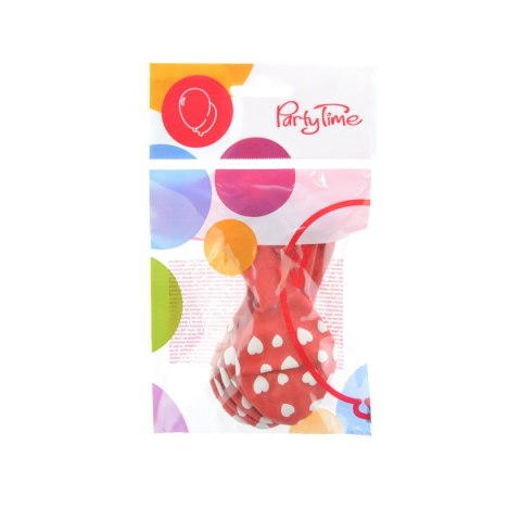 Balon gumowy z nadrukiem serca bd mix 280mm Arpex (K4095) Balon gumowy z nadrukiem serca bd mix 280mm Arpex (K4095)