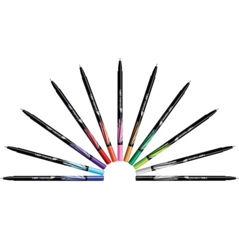 Cienkopis Intensity FINE wkład mix 0,4mm 8kol. Bic (942075)