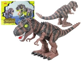 Figurka Dinozaur Na Baterie Tyranozaur Rex Chodzący Brązowy Lean (361)