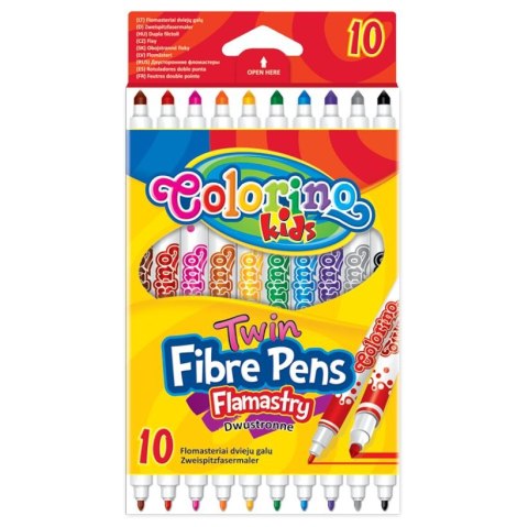 Flamaster dwustronne 10 kol. Patio (13451)