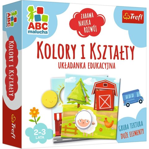 Gra edukacyjna ABC Malucha Kolory I kształty Trefl (01939)