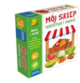 Gra edukacyjna MÓJ SKLEP- WARZYWA I OWOCEDO SKLEPU Granna