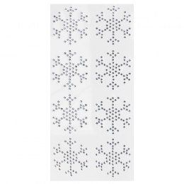 Kryształki Samoprzylepne SNIEZKI srebrne Craft With Fun (501453)