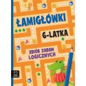 Książka dla dzieci Łamigłówki 6-latka. Zbiór zabaw logicznych Książka dla dzieci Łamigłówki 6-latka. Zbiór zabaw logicznych