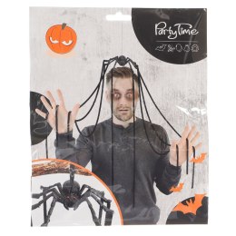 Ozdoba halloweenowa pająk XL z odnóżkami Arpex (HA6501)