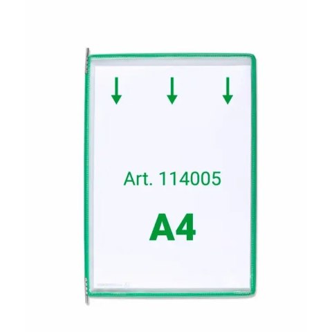 Panele prezentacyjne A4 Tarifold 10 sztuk kolor zielony Panele prezentacyjne A4 Tarifold 10 sztuk kolor zielony