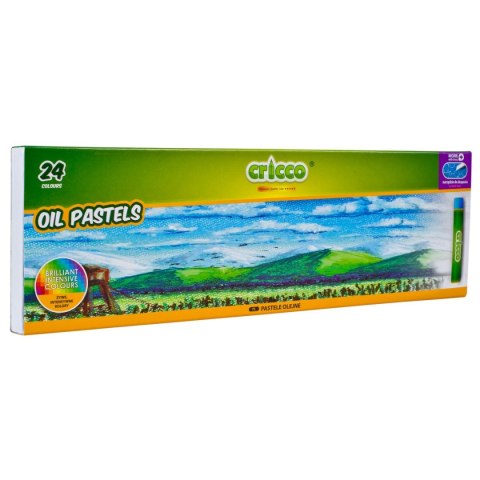 Pastele olejne 24 kol. Cricco (CR481K24/A/A) Pastele olejne 24 kol. Cricco (CR481K24/A/A)