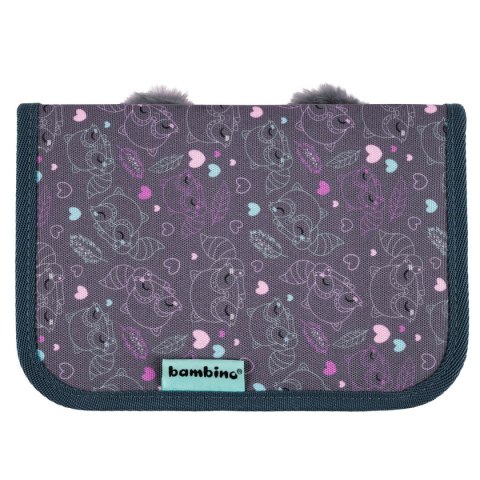 Piórnik RACOON 5903235669323 Bambino (bez wypozażenia) Piórnik RACOON 5903235669323 Bambino (bez wypozażenia)