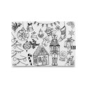 Podkład na biurko FUNNY MAT TRANSPARENT CHRISTMASS sfu1058 polipropylen PP [mm:] 335x480 Strigo (8681379310581)