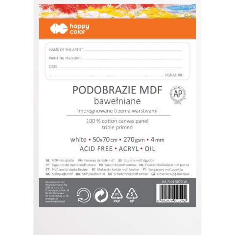 Podobrazie Happy Color (HA 7391 5070-W) Podobrazie Happy Color (HA 7391 5070-W)