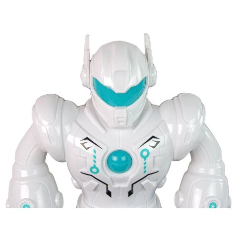 Robot Interaktywny Chodzi Dźwięk Świeci Biały Lean (15160)