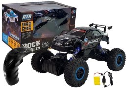 Samochód Offroad Zdalnie Sterowane R/C 1:14 Niebieskie Lean (5105)