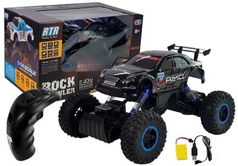 Samochód Offroad Zdalnie Sterowane R/C 1:14 Niebieskie Lean (5105)