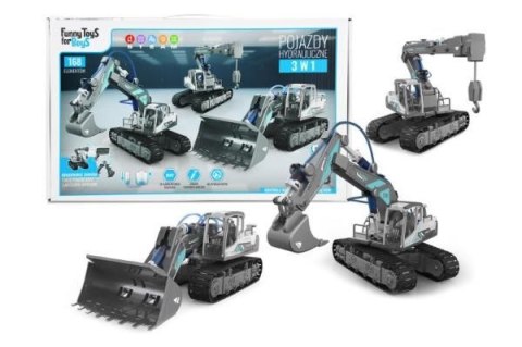 Samochód hydrauliczny 3w1 Artyk (163876)