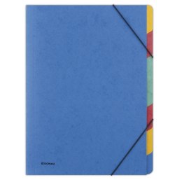 Teczka do podpisu A4 niebieski 7k. karton 500g [mm:] 260x343 Donau (8647119-10)