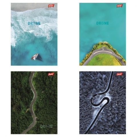 Zeszyt Drone A5 60k. 70g krata Unipap Zeszyt Drone A5 60k. 70g krata Unipap