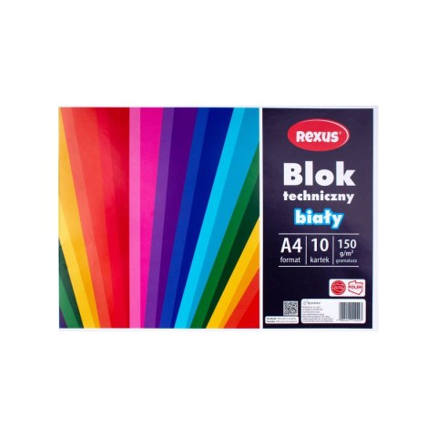 Blok techniczny biały A4 biały 10k Beniamin (4423) Blok techniczny biały A4 biały 10k Beniamin (4423)