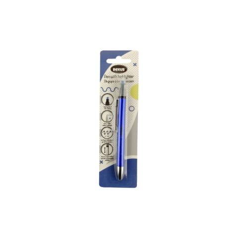 Długopis niebieski 1,0mm Rexus (5901276102014) Długopis niebieski 1,0mm Rexus (5901276102014)