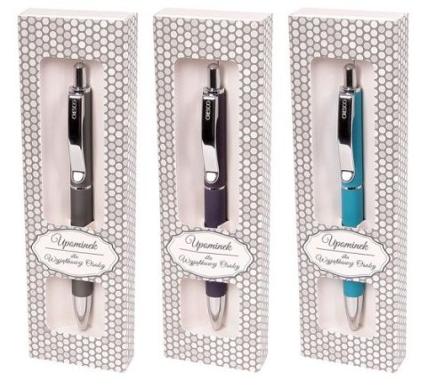 Długopis wielkopojemny wkład niebieski 1,0mm Cresco (830203)