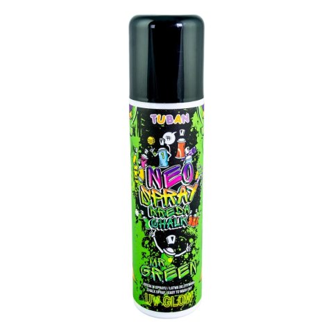 Kreda chodnikowa Neo Kreda spray 150 ml zielona mix Tuban (TU3545) Kreda chodnikowa Neo Kreda spray 150 ml zielona mix Tuban (TU3545)