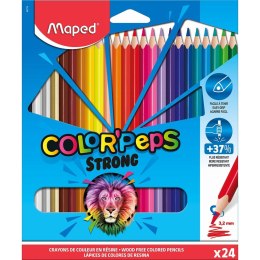 Kredki ołówkowe Colorpeps 24 kol. Maped (862724)