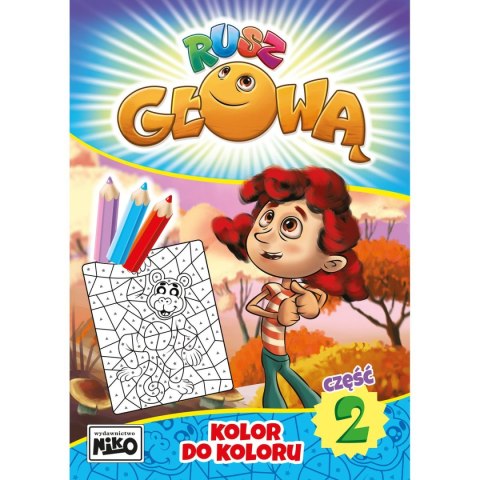 Książeczka edukacyjna Rusz głową. Kropka do kropki. Część 2 Niko