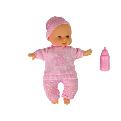 Lalka Niemowlak Słodki Bobas Różowa Buteleczka Dźwięki [mm:] 300 Lean (10071)