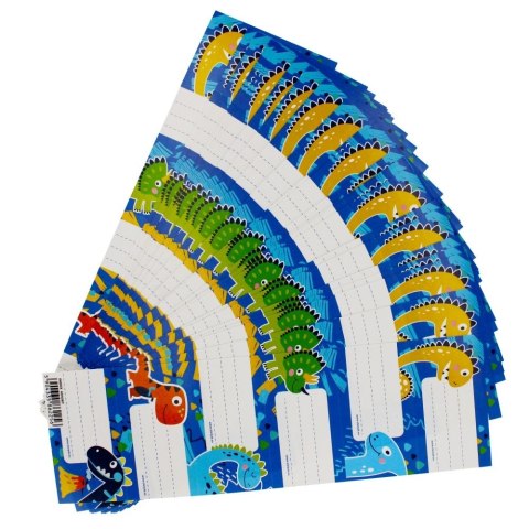 Naklejka na zeszyt Dino Starpak (494387) Naklejka na zeszyt Dino Starpak (494387)