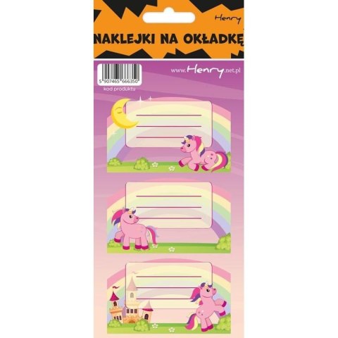Naklejka na zeszyt Kucyk Henry (5907465666350) Naklejka na zeszyt Kucyk Henry (5907465666350)