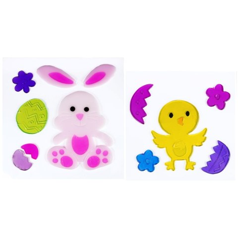 Ozdoba wielkanocna Żelowe ozdoby na okno - wielkanocne Arpex (SW3407) Ozdoba wielkanocna Żelowe ozdoby na okno - wielkanocne Arpex (SW3407)