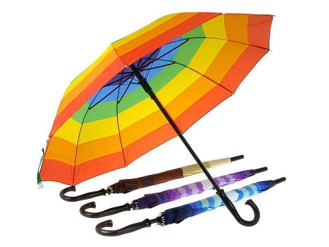 Parasol 57 cm, kolorowy, automat Adar (580268) Parasol 57 cm, kolorowy, automat Adar (580268)