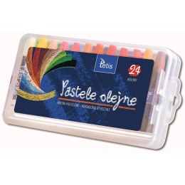 Pastele olejne heksagonalne 12 kol. Tetis (KT020-AF)