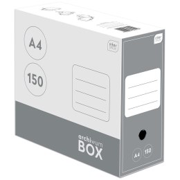 Pudło archiwizacyjne A4 szare karton Interdruk (5902277323156)