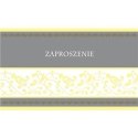 Zaproszenie ogólne Pol-Mak 16 x 9,5 cm mix wzorów