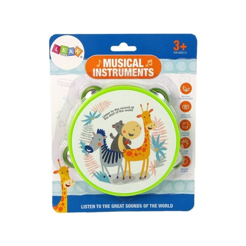 Bębenek tamburyn 14cm Lean (10970)