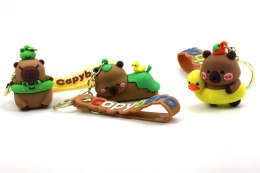 Brelok kapibara mix pakowany po 5 szt.