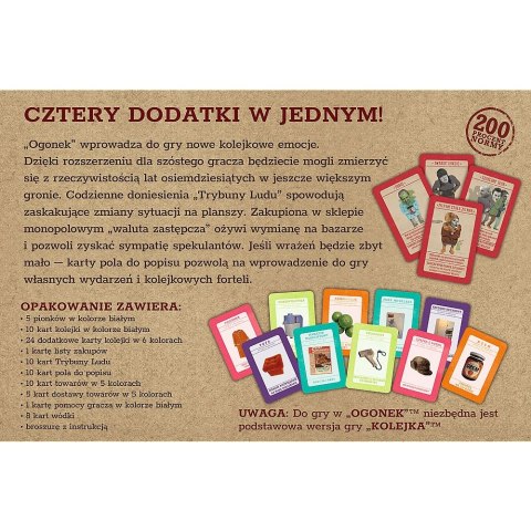 Gra planszowa Gra ogonek IPN Trefl (02366)