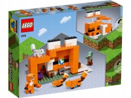 Klocki konstrukcyjne Minecraft siedlisko lisów Lego (21178)