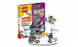 Książka dla dzieci Lego® Books Buduj i naklejaj: Roboty Ameet (BLW-6602)