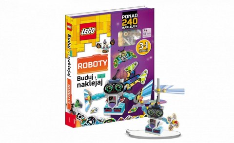 Książka dla dzieci Lego® Books Buduj i naklejaj: Roboty Ameet (BLW-6602) Książka dla dzieci Lego® Books Buduj i naklejaj: Roboty Ameet (BLW-6602)