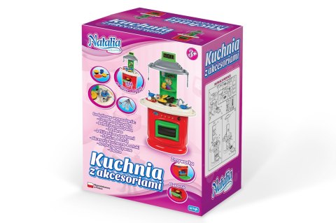 Kuchnia zabawkowa Natalia z akcesoriami Artyk (775291) Kuchnia zabawkowa Natalia z akcesoriami Artyk (775291)