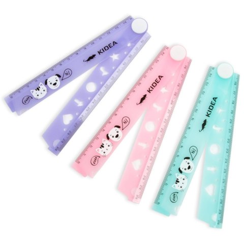 Linijka plastikowa 30cm Kidea (LS30CMSZKA) Linijka plastikowa 30cm Kidea (LS30CMSZKA)