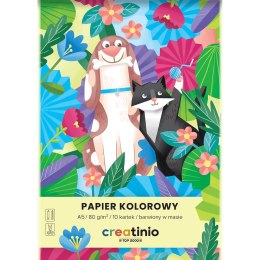 Papier kolorowy Creatinio A5 mix 80g Top 2000 (400176683)
