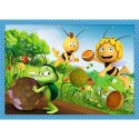 Puzzle Pszczółka Maja 4w1 el. Trefl (34356)