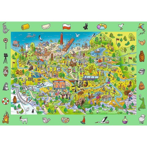 Puzzle Rodzina Treflików Spy Guy - Polska 100 el. Trefl (15596) Puzzle Rodzina Treflików Spy Guy - Polska 100 el. Trefl (15596)
