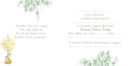 Zaproszenie KW Komunia GOŁAB Z HOSTI Henry (5905701485468)