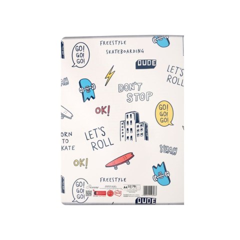 Zeszyt chłopiec A4 32k. linia kolor Beniamin (6983)