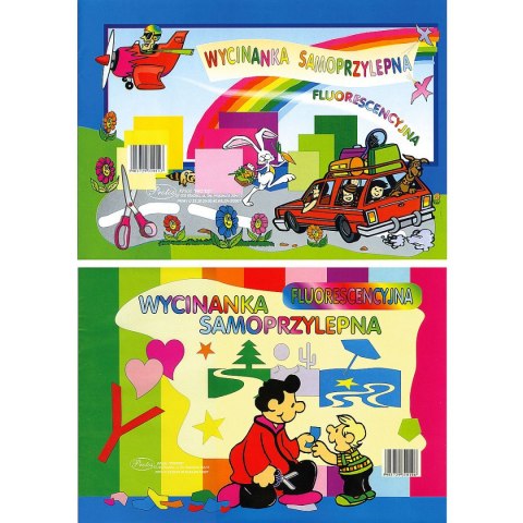 Zeszyt papierów kolorowych B5 6k Protos Zeszyt papierów kolorowych B5 6k Protos