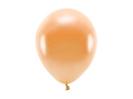 Balon gumowy Metalizowane Eco Balloons pomarańczowy 260mm Partydeco (ECO26M-005)
