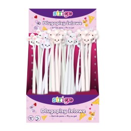 Długopis MYSZKI mix żelowy Strigo (SSC235)